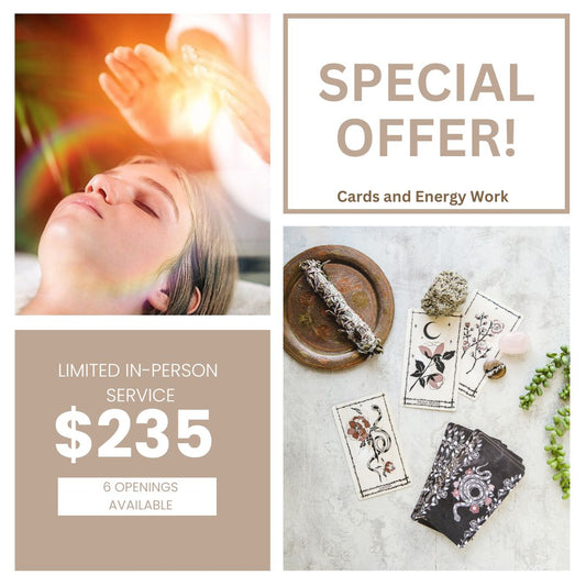 SPECIAL OFFERING / CARDS & ENERGY WORK